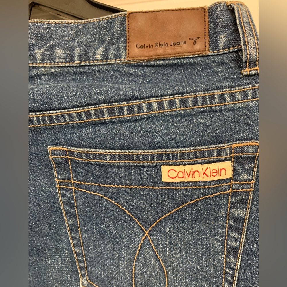 VTG Calvin Klein Bootcut Blue Jeans